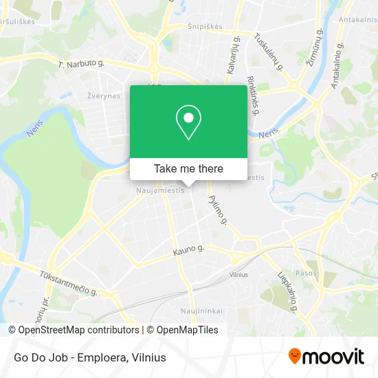 Go Do Job - Emploera map