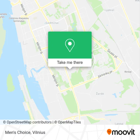 Men's Choice map