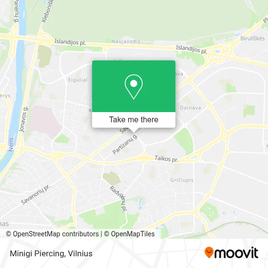 Minigi Piercing map