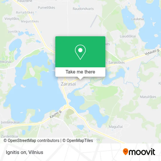 Ignitis on map
