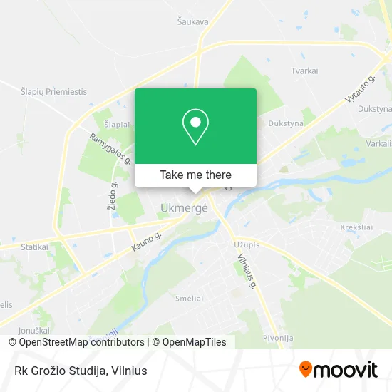 Rk Grožio Studija map
