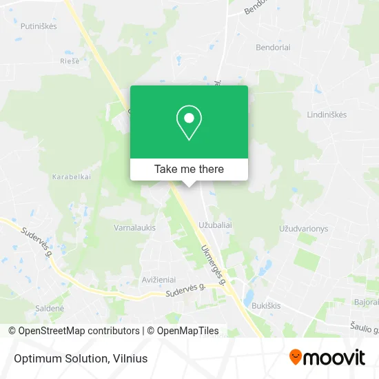 Optimum Solution map