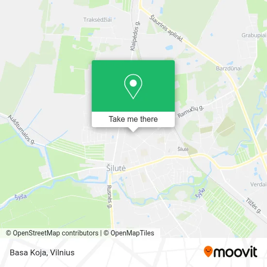 Basa Koja map