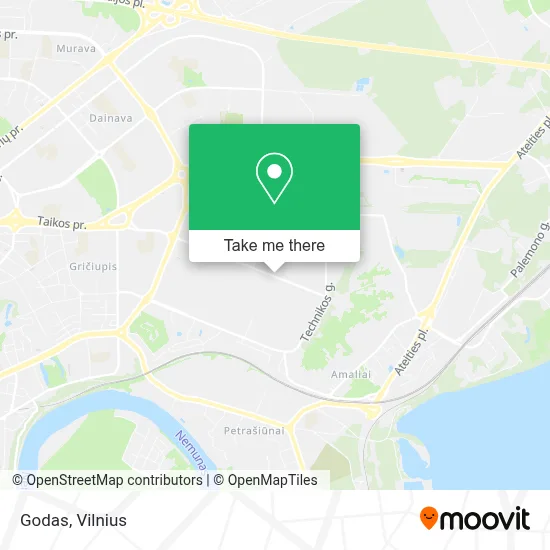 Godas map