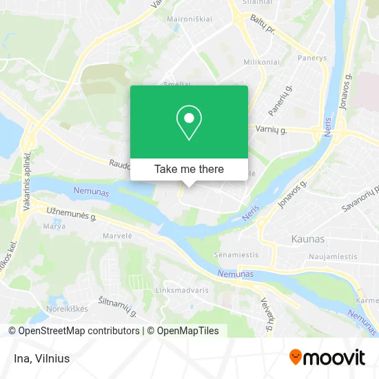 Ina map