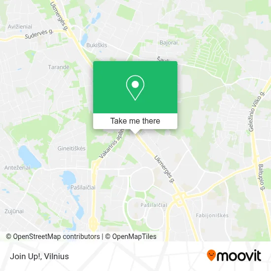 Join Up! map