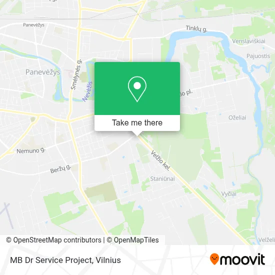 MB Dr Service Project map