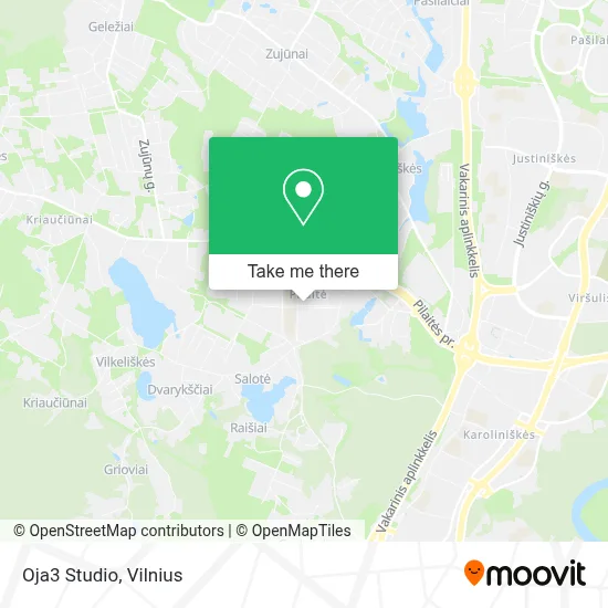 Oja3 Studio map