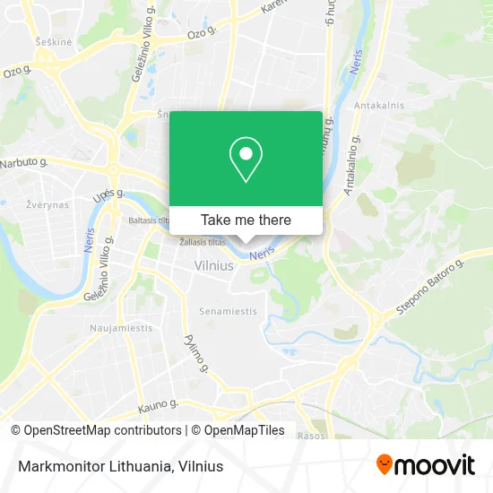 Markmonitor Lithuania map