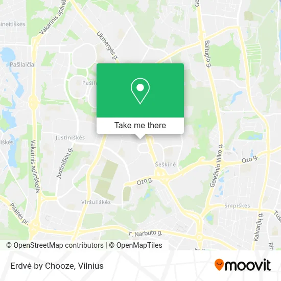 Erdvė by Chooze map