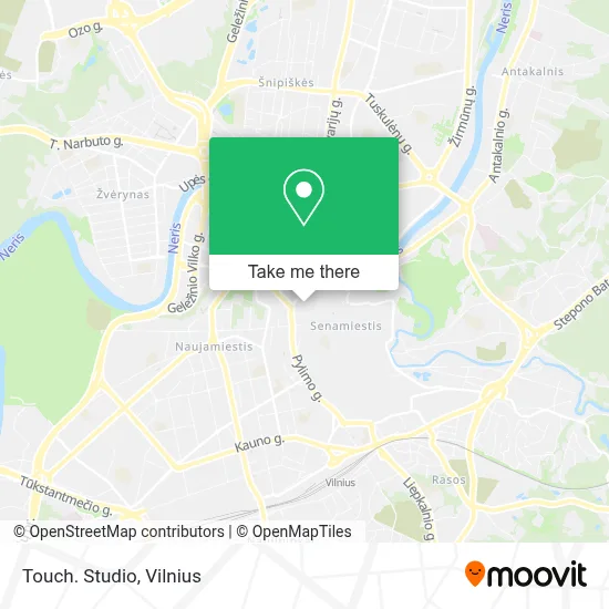 Touch. Studio map