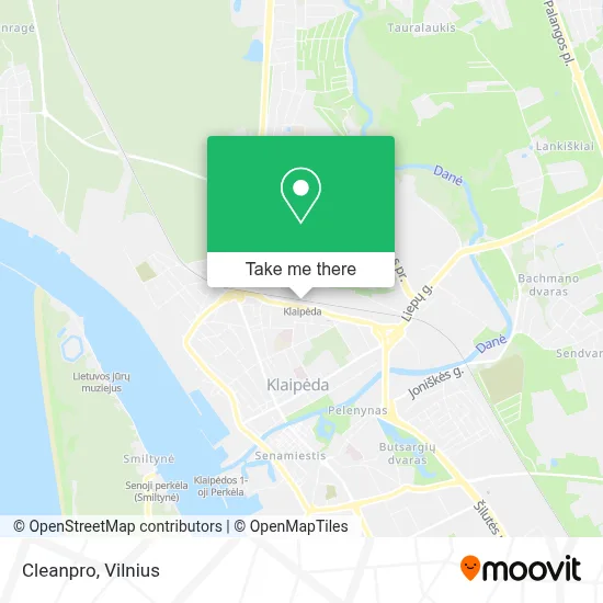 Cleanpro map