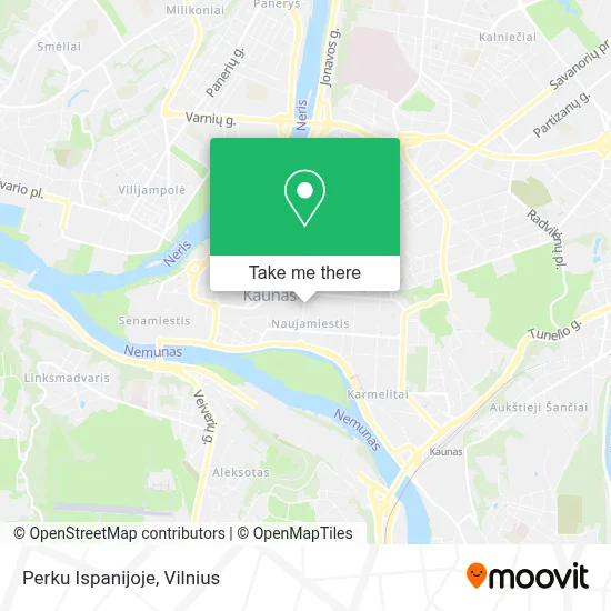 Perku Ispanijoje map