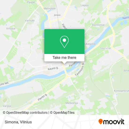 Simona map