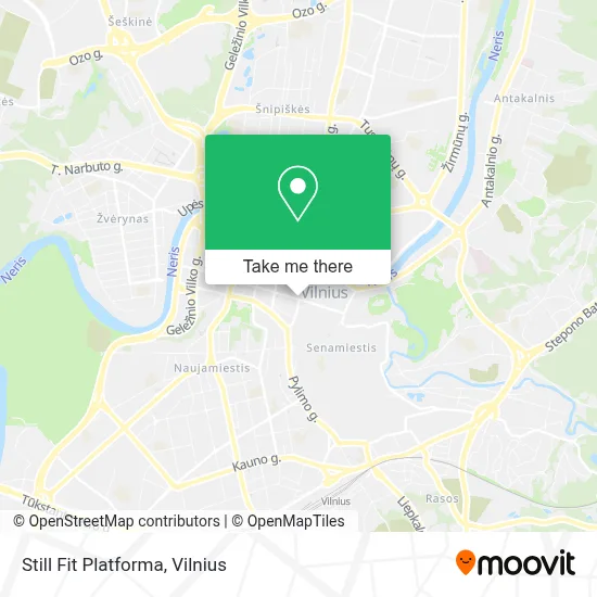 Still Fit Platforma map