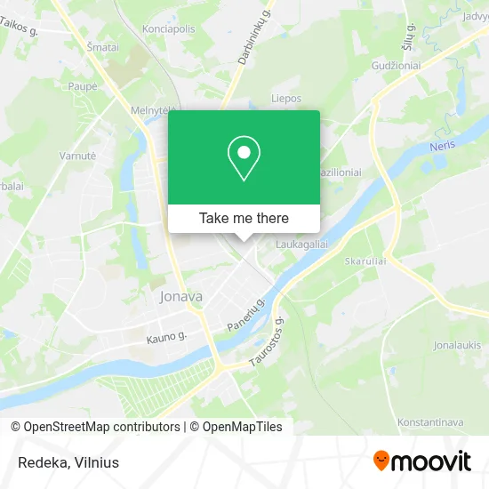 Redeka map