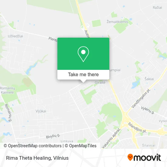 Rima Theta Healing map