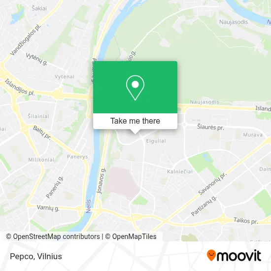 Pepco map
