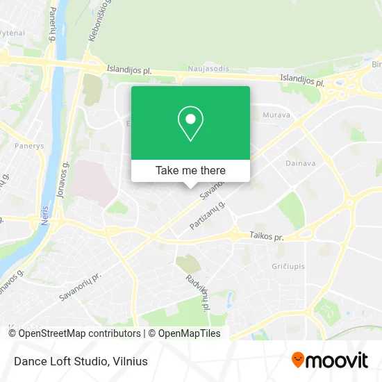 Dance Loft Studio map