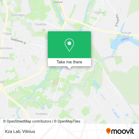 Kza Lab map