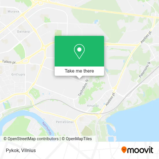 Pykok map