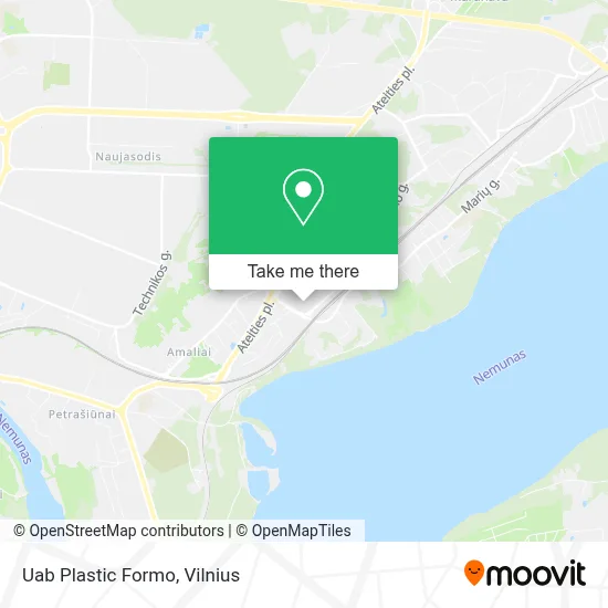 Uab Plastic Formo map