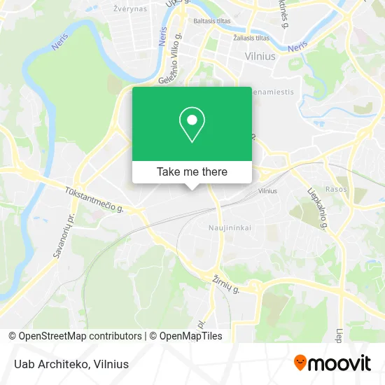 Uab Architeko map