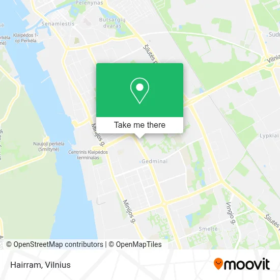 Hairram map
