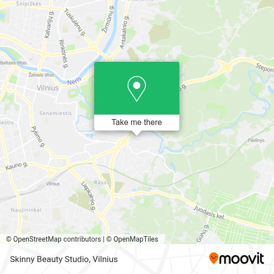 Skinny Beauty Studio map