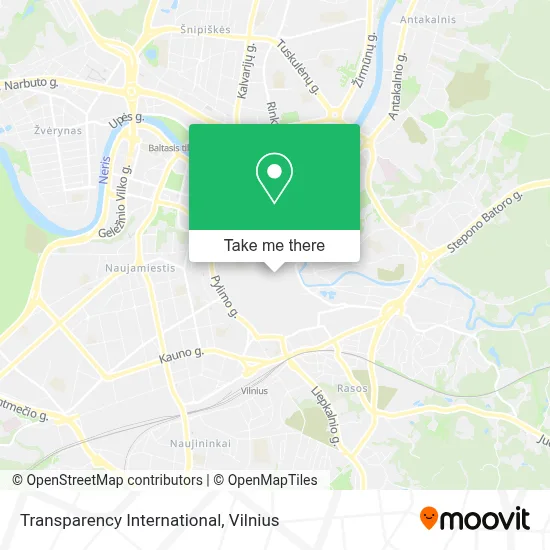 Transparency International map