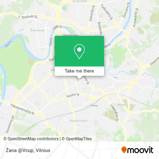 Žana @Vcup map