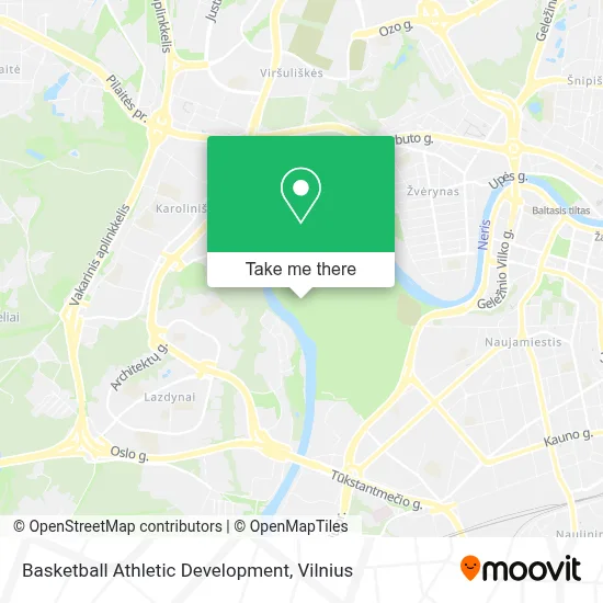 Basketball Athletic Development map