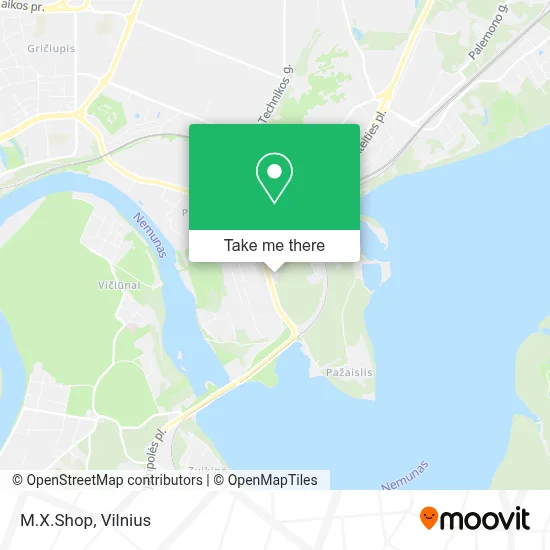 M.X.Shop map