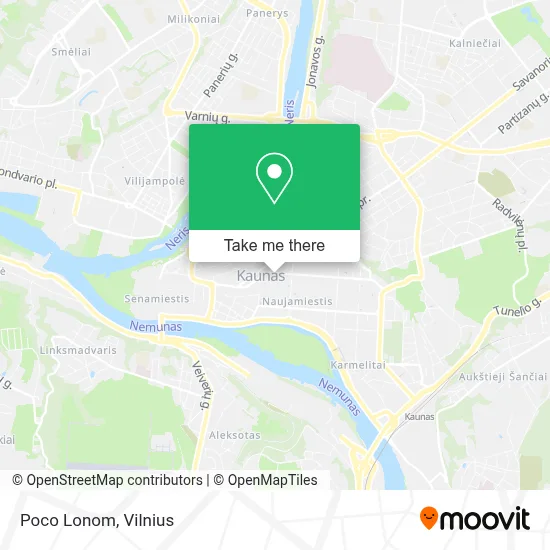 Poco Lonom map