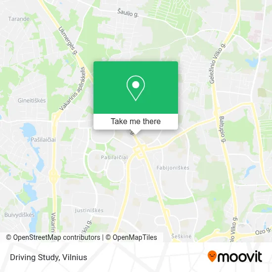Driving Study map