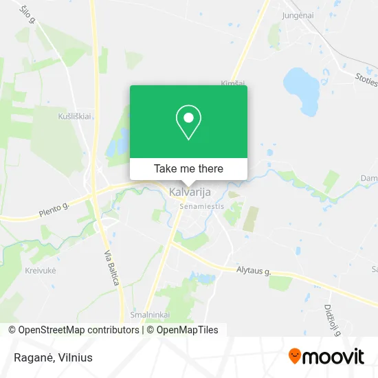 Raganė map