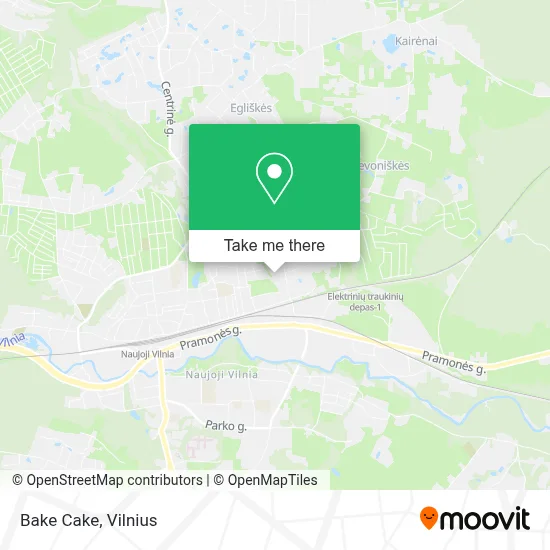 Bake Cake map