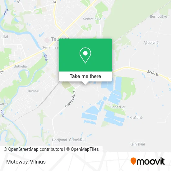 Motoway map