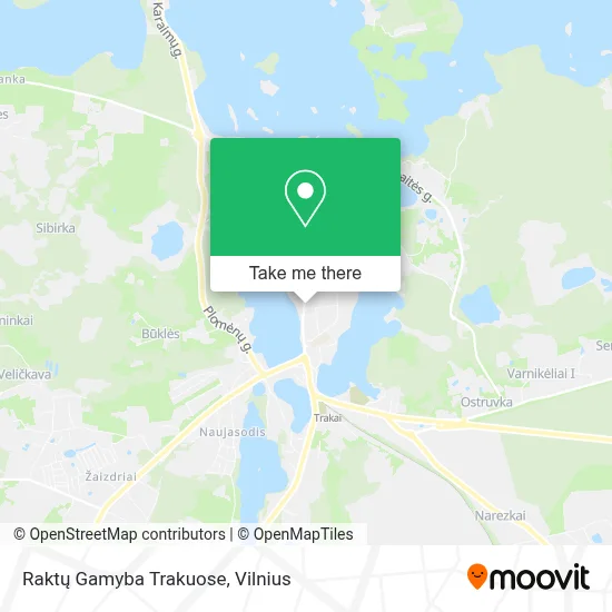 Raktų Gamyba Trakuose map