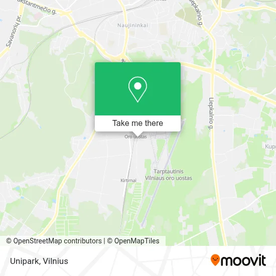 Unipark map