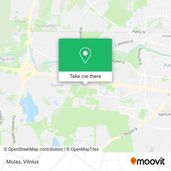 Molas map