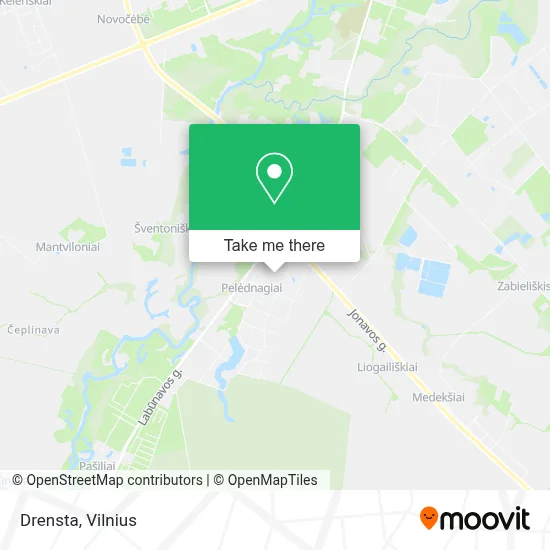 Drensta map