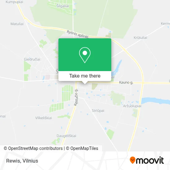 Rewis map
