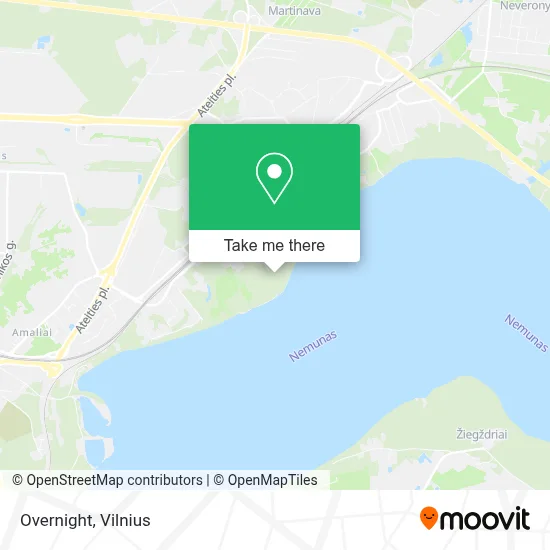 Overnight map