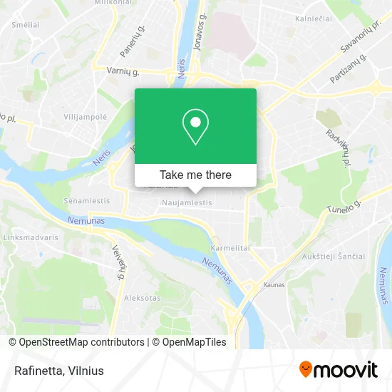 Rafinetta map