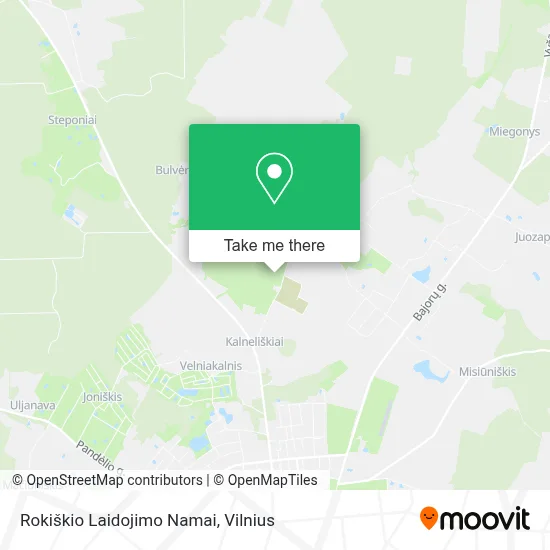 Rokiškio Laidojimo Namai map
