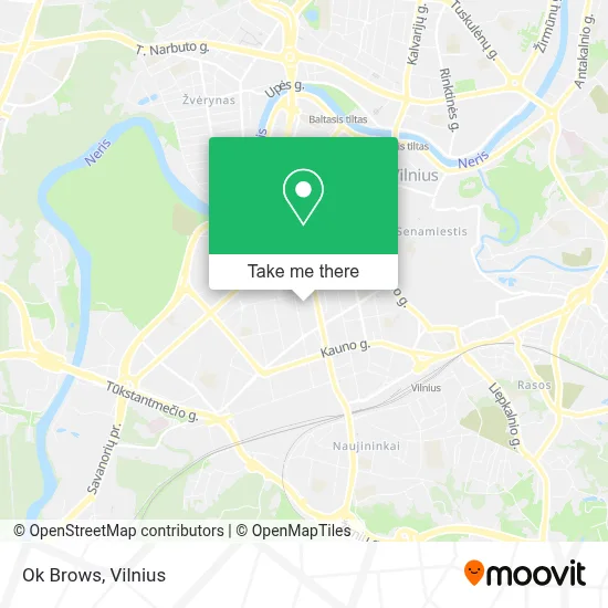 Ok Brows map