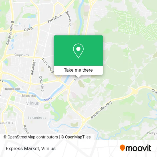 Express Market map