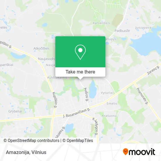 Amazonija map