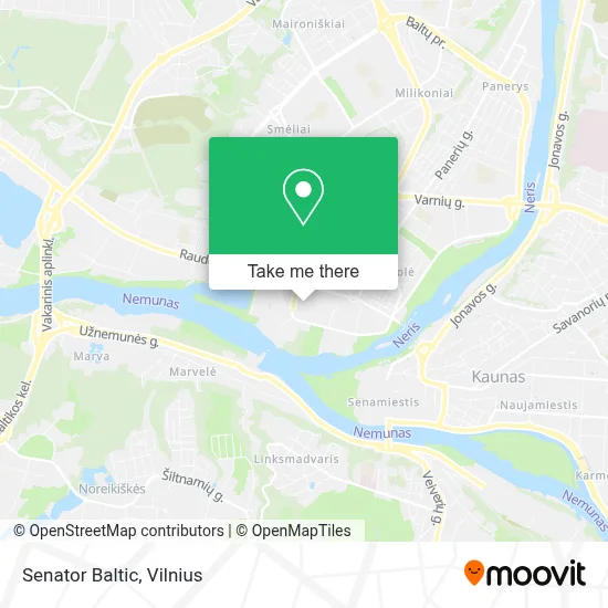 Senator Baltic map